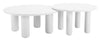 Ola - Outdoor Coffee Table Set - White