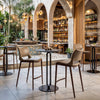 Ace Counter Stool (Set of 2) Brown & Walnut — Set of 2