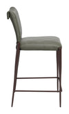 Freesia Counter Stool Olive Green — Set of 2