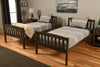 Claire Bunk Bed — Twin / Twin / Rustic Walnut