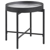 Ozella - Round Table With Hidden Storage Sandy