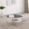 Jonelle - Round Glass Top Table