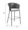 Freycinet Barstool Black — Set of 2