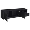 Murray - 70" 2-Door TV Stand Media Console - Black