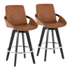 Cosmo - Swivel Counter Stool Set