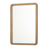 Margot - Beveled Mirror - Desert Oak And Cloud White