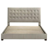 Medley - Genuine Leather Platform Bed