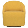Leon - Upholstered Barrel Accent Swivel Chair