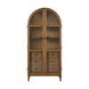 Portico - Display Cabinet - Brown Oak