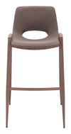 Desi Barstool Brown & Walnut — Set of 2