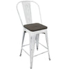Oregon - High Back Counter Stool Set