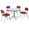 Retro - Round Dining Table Set