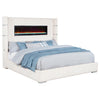 Tisdall - Upholstered Fireplace Bed