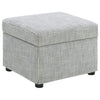 Winter - Upholstered Hydraulic Lift Top Storage Ottoman