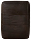 Roberto - Leather Ottoman - Cocoa