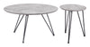 Kerris - Coffee Table Set - Gray & Black