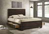 Kauffman - Wood Storage Panel Bed