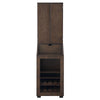 Bone - Dartboard Cabinet Ssg-120405 Cabinet With Dartboard - Dark Brown