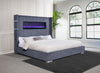 Tisdall - Upholstered Fireplace Bed