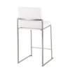 Fuji - High Back Upholstered Counter Stool Set