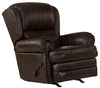 Roberto - Leather Rocker Recliner - Cocoa