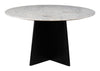 Strela - Dining Table - White & Black
