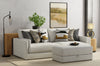 Trevor - Extra Deep Oversized Sofa With Included Storage Cocktail Ottoman