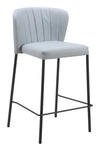 Linz Counter Stool Gray — Set of 2