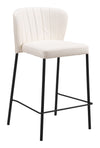 Linz Counter Stool Cream — Set of 2