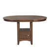 Max - Pub Dining Table - Walnut