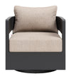 Foret Swivel Chair Black