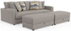 Trevor - Extra Deep Oversized Sofa With Included Storage Cocktail Ottoman
