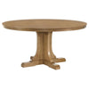 Hartville - 60" Round Dining Table - Natural Light Brown