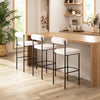 Livorno Barstool Ivory — Set of 2