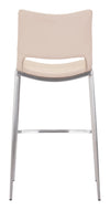 Ace Barstool (Set of 2) Light Pink & Silver — Set of 2