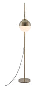 Waterloo - Floor Lamp - White / Bronze