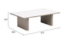 Seaborn Coffee Table White