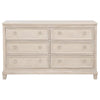 Pembroke - 6-Drawer Bedroom Dresser Cabinet