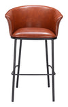Garston Barstool Brown