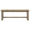 Cardova - 51" Solid Wood Dining Bench - Vineyard Oak