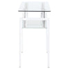 Dyer - 1-Shelf Rectangular Glass Top Table