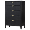 Brookmead - 5-Drawer Bedroom Chest - Black