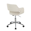 Margarite - Task Chair - Chrome Metal