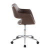 Margarite - Task Chair - Chrome Metal