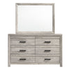 Ellen - Dresser & Mirror Set - White