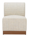 Christy Armless Chair Beige