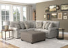 Livingston - Sectional With Comfort Coil Seating, 40" Cocktail Ottoman And Accent Pillows Included