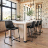 Smart Counter Stool Black — Set of 2