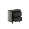 Skyline - 2 Drawer Nightstand - Onyx