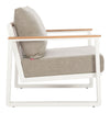 Welt - Outdoor Armchair - Taupe & White